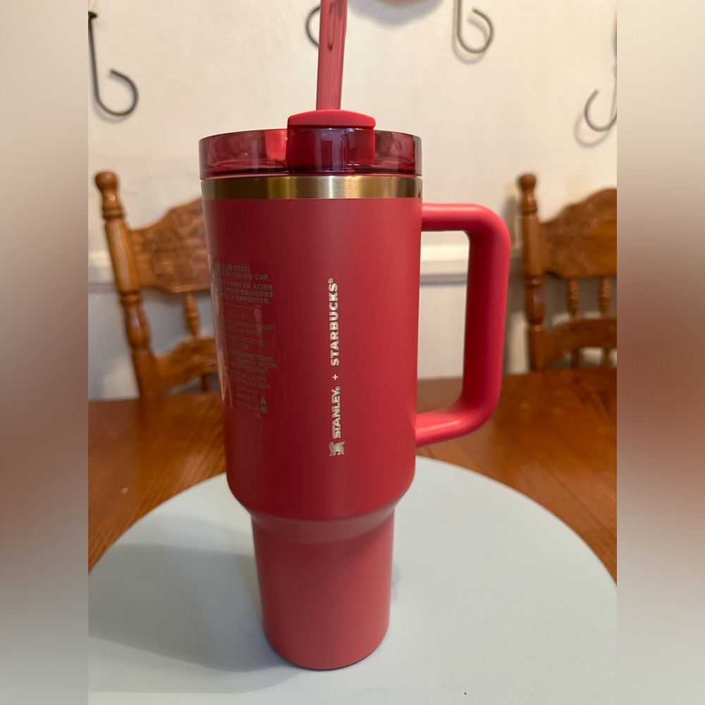 Stanley + Starbucks collaboration 40 ounce cold Tumbler 2024